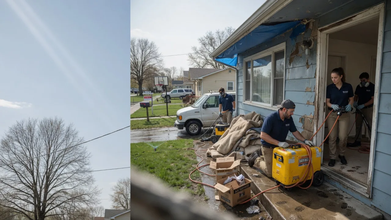 Basement Flood Cleanup in Wickliffe, OH near me